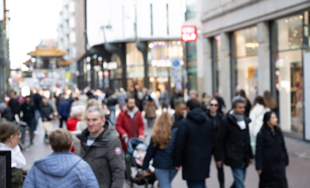 Winkelstraat in Den Haag
